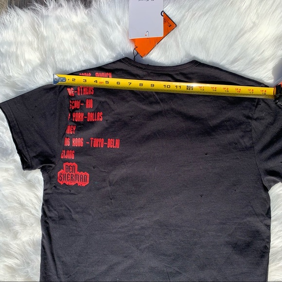 NEW Ben Sherman tee shirt black w/ rock & roll screen-printed logo NWT - Picture 16 of 16